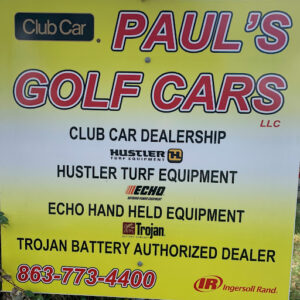 Paul's Golf Cars LLC logo