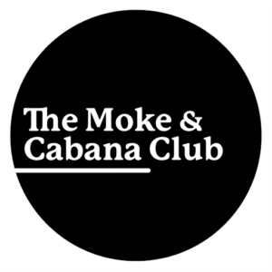 The Moke and Cabana Club logo