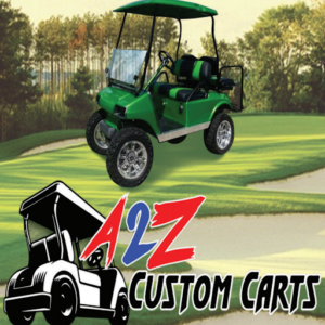 A 2 Z Custom Carts LLC logo